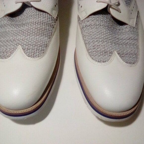 Stacy Adams White Wing tip Oxford main image 5